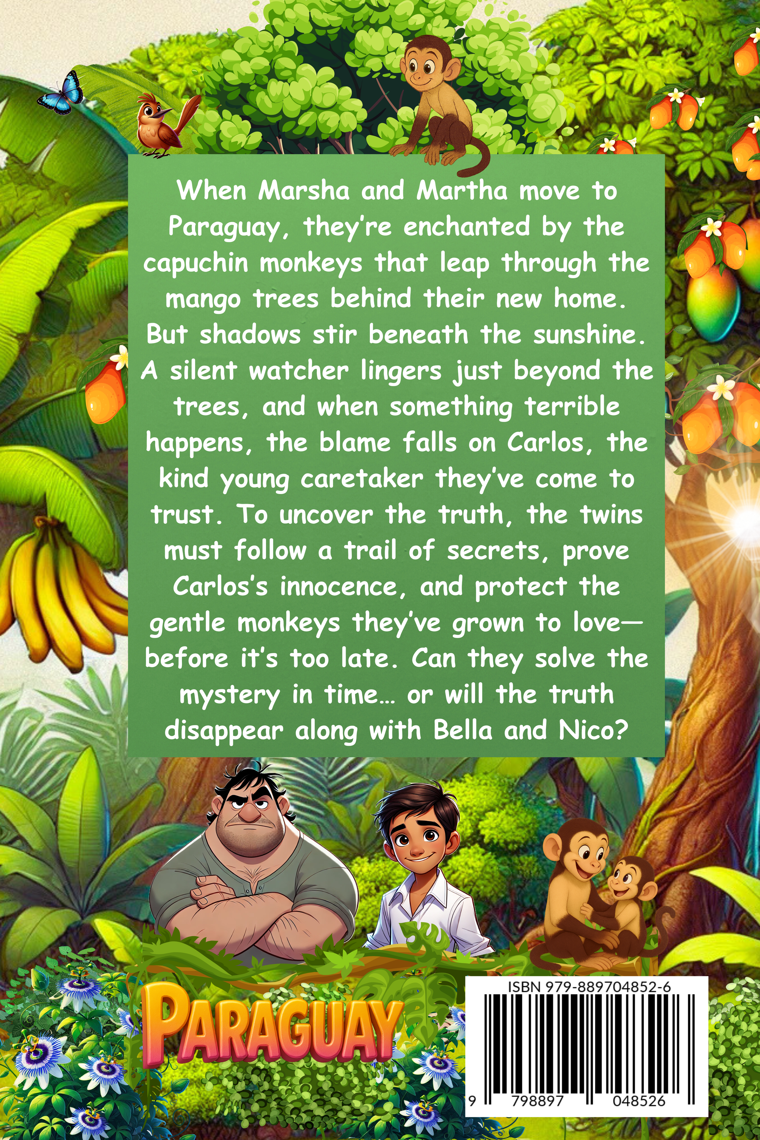 The Monkey Fortress – back cover