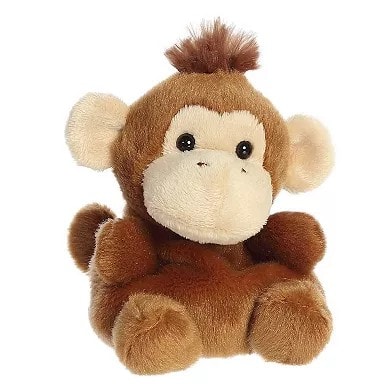 Monkey plush animal included in bundle
