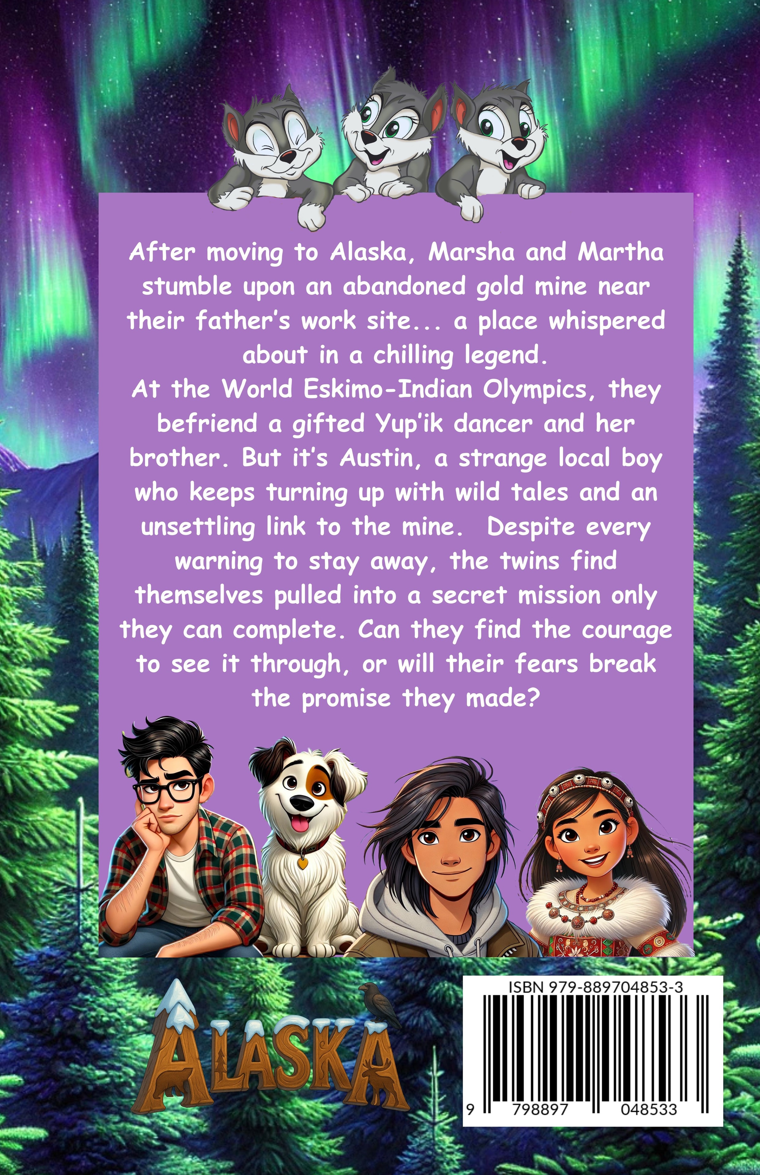Beneath the Wolf's Watch – back cover